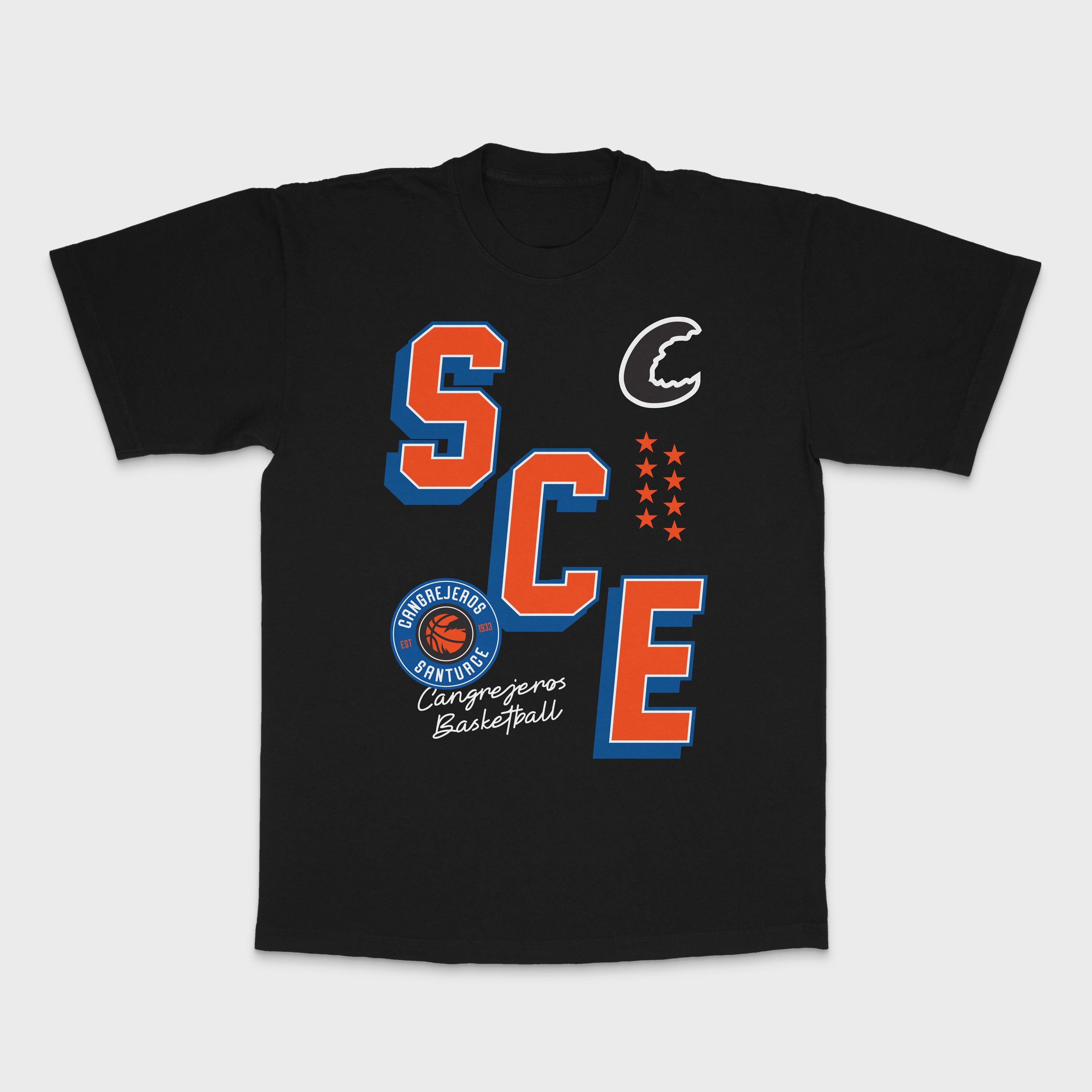 Santurce Black T-Shirt