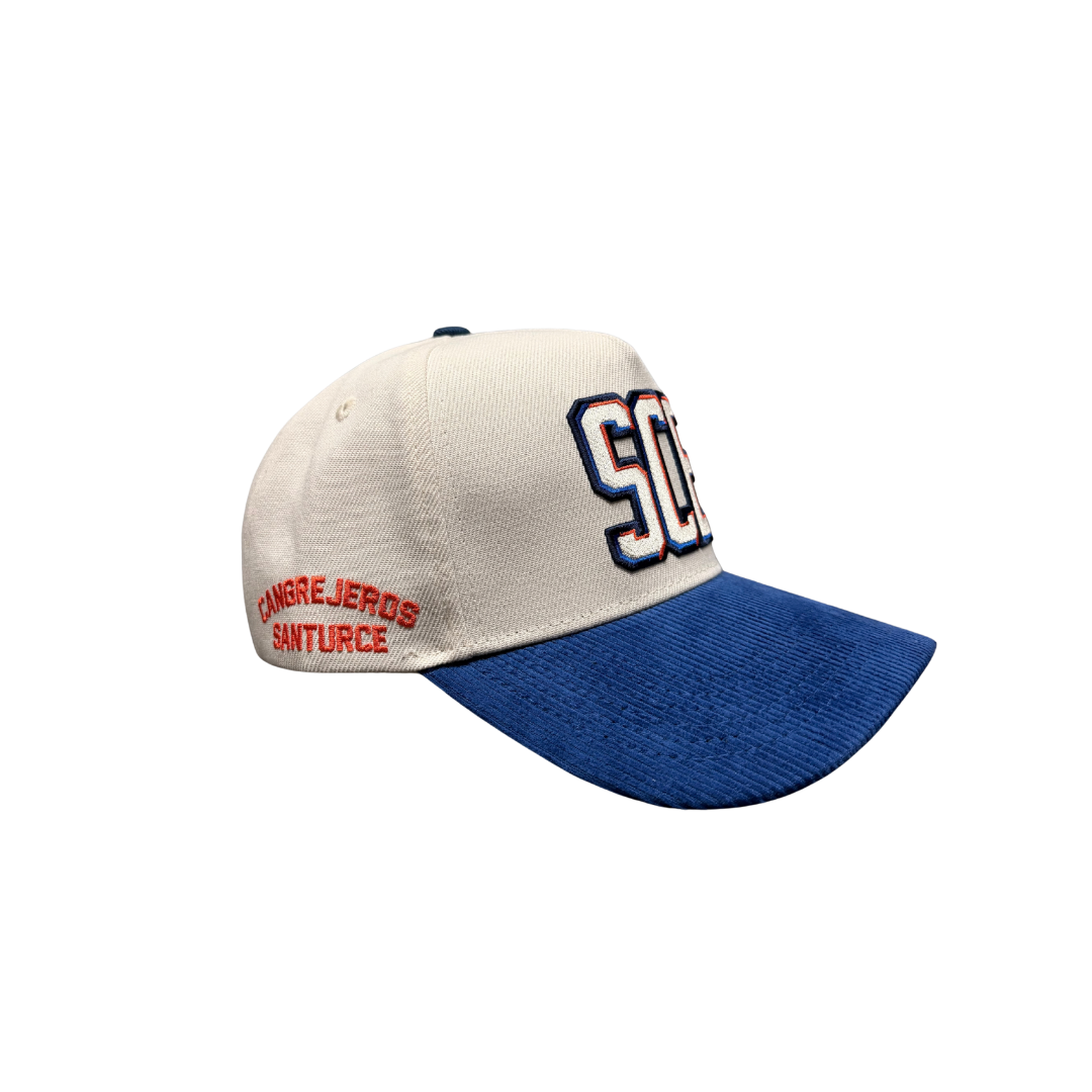 Cangrejeros Baseball Cap SCE (White/ Royal)