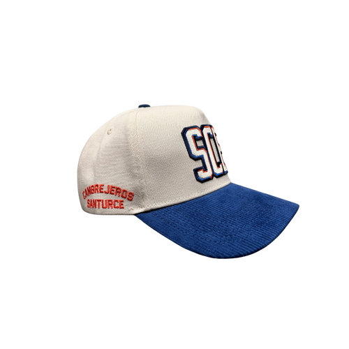 Cangrejeros Baseball Cap SCE (White/ Royal)