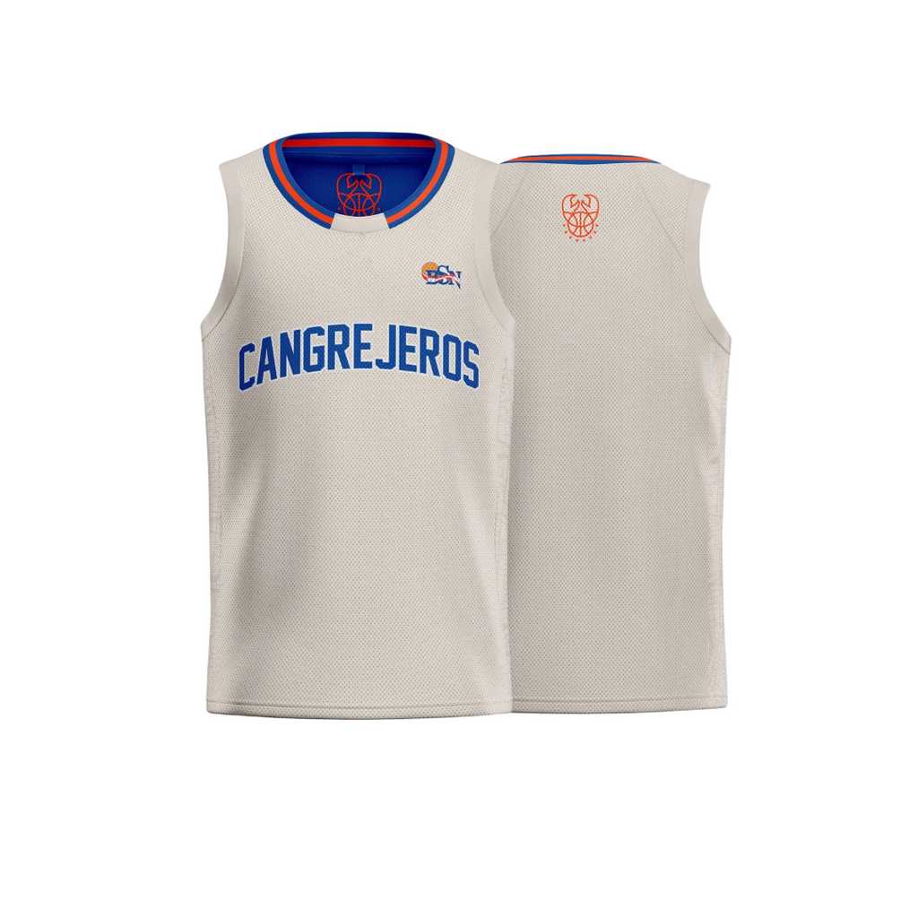 Cangrejeros Jersey Reversible (White/Royal)